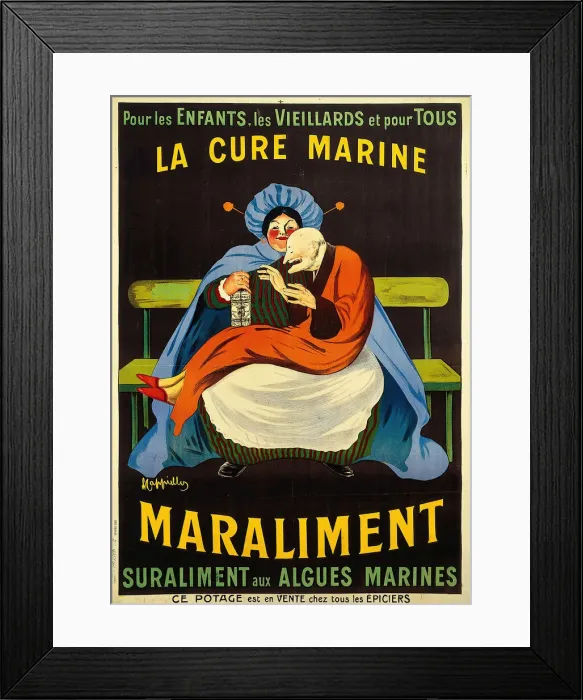 Framed Print : Maraliment, c. 1920. Creator: Cappiello, Leonetto (1875-1942) Framed Print : Maraliment, c. 1920. Creator: Cappiello, Leonetto (1875-1942)