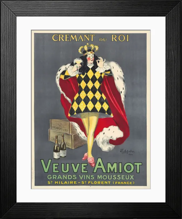 Framed Print : Veuve Amiot Cremant, 1922. Creator: Cappiello, Leonetto (1875-1942) Framed Print : Veuve Amiot Cremant, 1922. Creator: Cappiello, Leonetto (1875-1942)