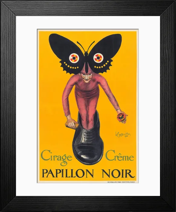 Framed Print : Papillon noir, 1921. Creator: Cappiello, Leonetto (1875-1942) Framed Print : Papillon noir, 1921. Creator: Cappiello, Leonetto (1875-1942)