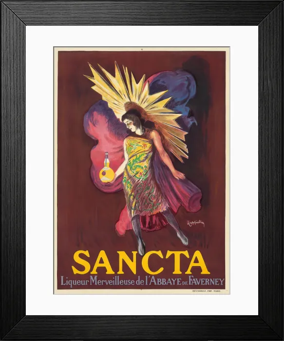 Framed Print : Sancta, 1925. Creator: Cappiello, Leonetto (1875-1942) Framed Print : Sancta, 1925. Creator: Cappiello, Leonetto (1875-1942)
