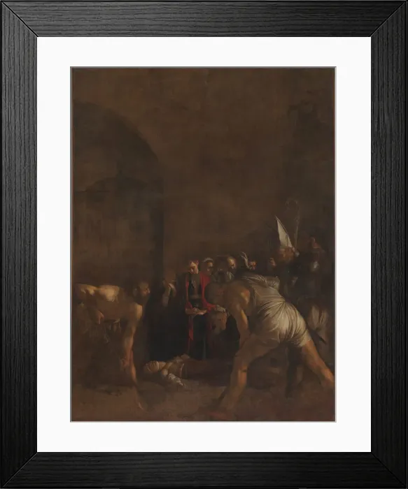 Framed Print : Burial of Saint Lucy (Seppellimento di Santa Lucia), ca 1608 Framed Print : Burial of Saint Lucy (Seppellimento di Santa Lucia), ca 1608