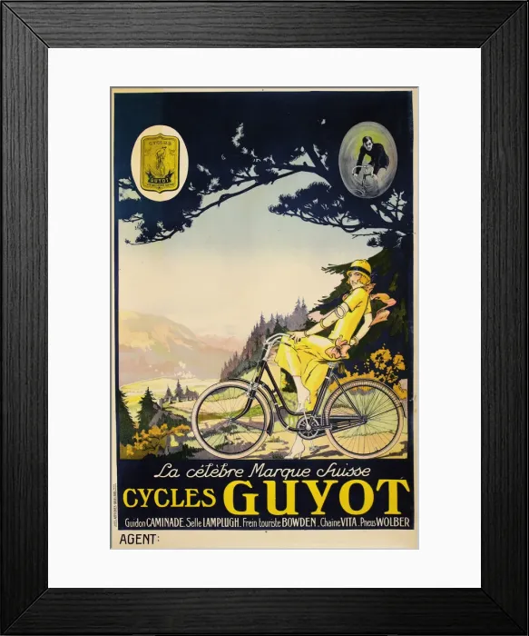 Framed Print : Cycles Guyot, c. 1920. Creator: Anonymous Framed Print : Cycles Guyot, c. 1920. Creator: Anonymous