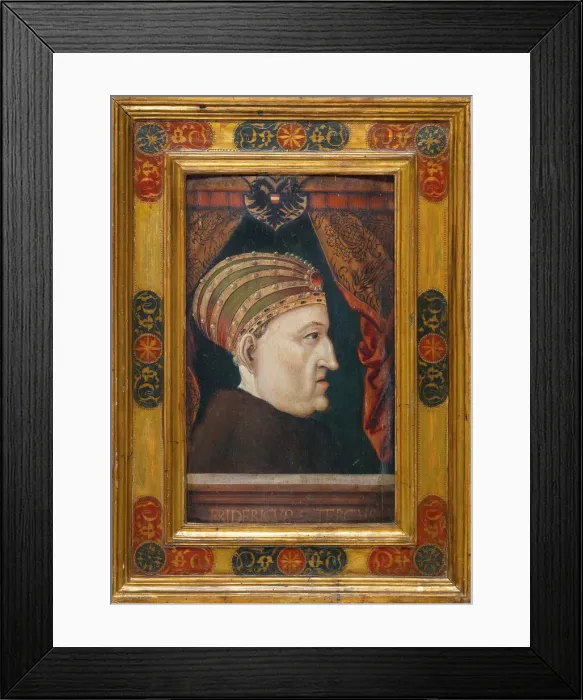 Framed Print : Portrait of Frederick III (1415-1493), Holy Roman Emperor, 1552. Creator: Anonymous Framed Print : Portrait of Frederick III (1415-1493), Holy Roman Emperor, 1552. Creator: Anonymous