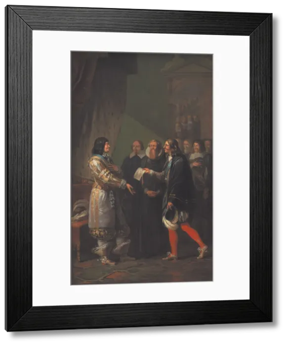 Framed Print : Absolute Monarchy Assigned to Frederick III of Denmark in 1660, 1783 Framed Print : Absolute Monarchy Assigned to Frederick III of Denmark in 1660, 1783