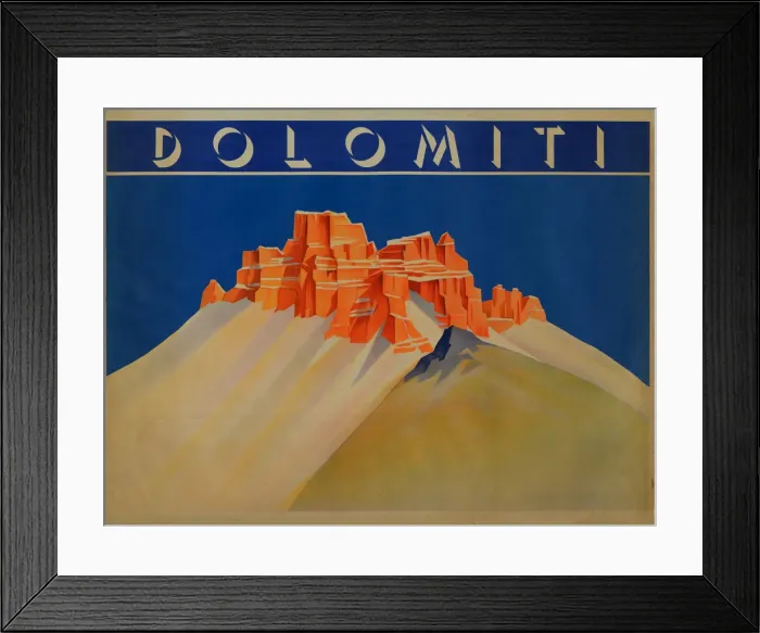 Framed Print : Dolomiti, 1910s-1920s. Creator: Anonymous Framed Print : Dolomiti, 1910s-1920s. Creator: Anonymous