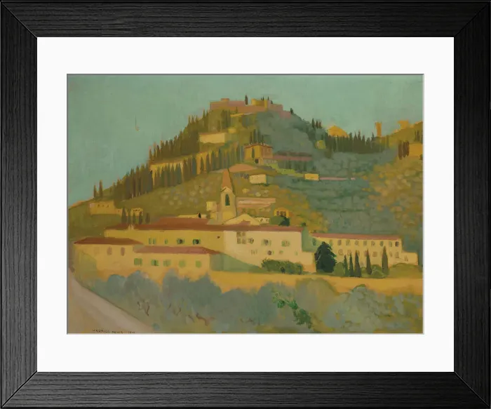 Framed Print : Fiesole, 1931. Creator: Denis, Maurice (1870-1943) Framed Print : Fiesole, 1931. Creator: Denis, Maurice (1870-1943)