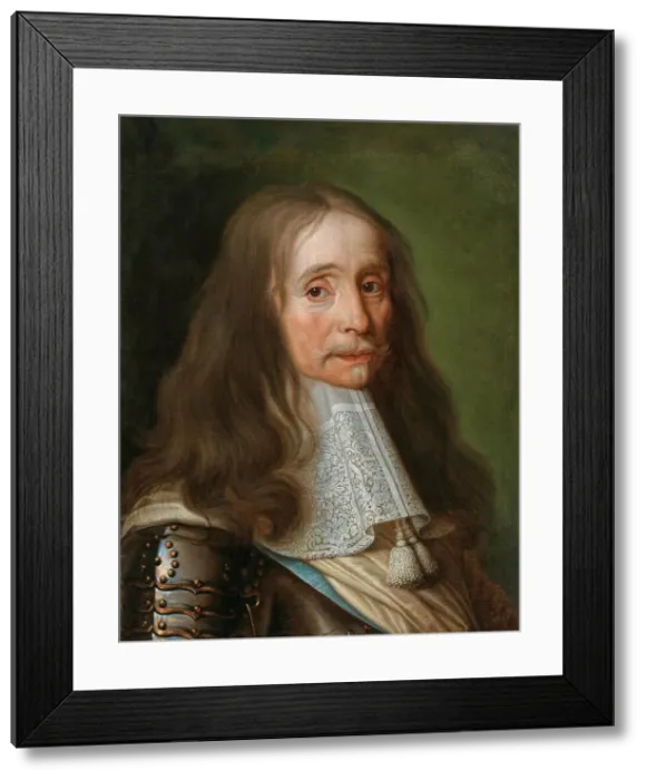 Framed Print : Portrait of Charles de La Porte (1602-1664), c. 1660. Creator: Champaigne, Philippe Framed Print : Portrait of Charles de La Porte (1602-1664), c. 1660. Creator: Champaigne, Philippe