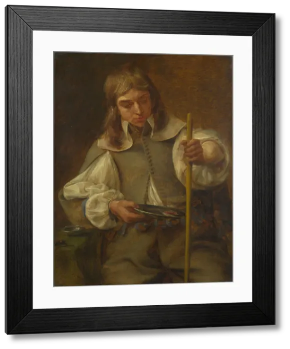 Framed Print : Touch. From the Series The Five Senses, before 1661. Creator: Coques Framed Print : Touch. From the Series The Five Senses, before 1661. Creator: Coques