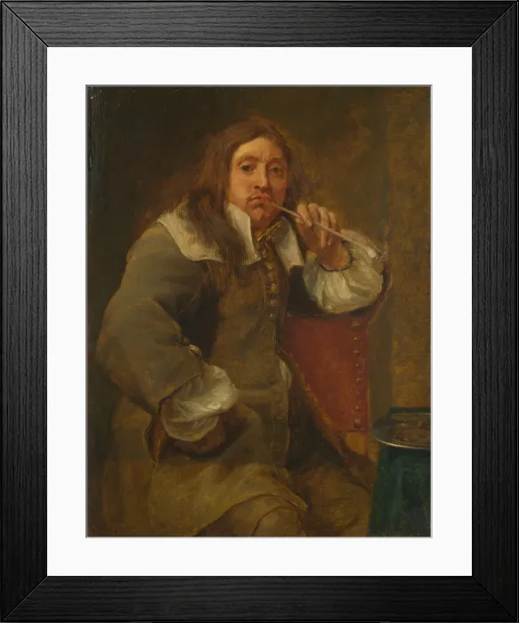 Framed Print : Smell (Portrait of Lucas Faydherbe (1617-1697). From the Series The Five Senses Framed Print : Smell (Portrait of Lucas Faydherbe (1617-1697). From the Series The Five Senses