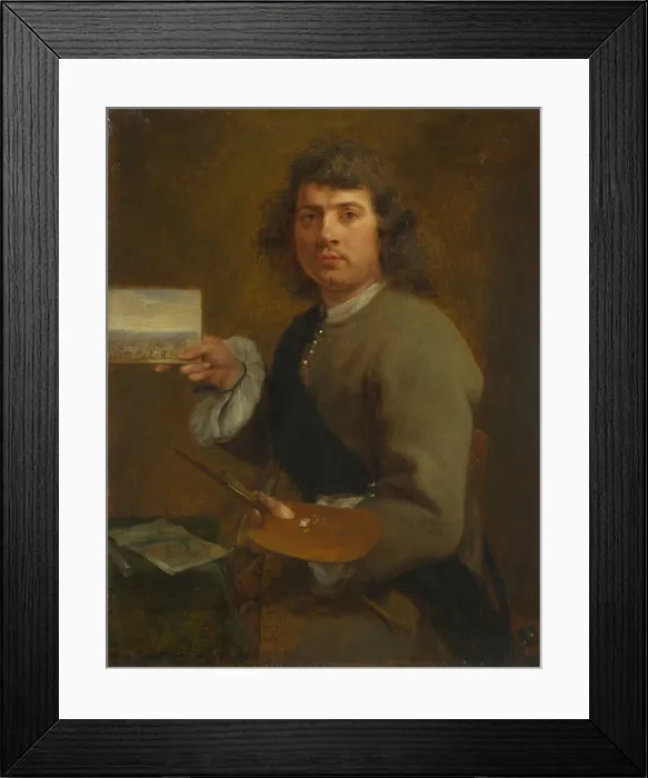 Framed Print : Sight (Portrait of Robert van den Hoecke (1622-1688). From the Series The Five Senses Framed Print : Sight (Portrait of Robert van den Hoecke (1622-1688). From the Series The Five Senses