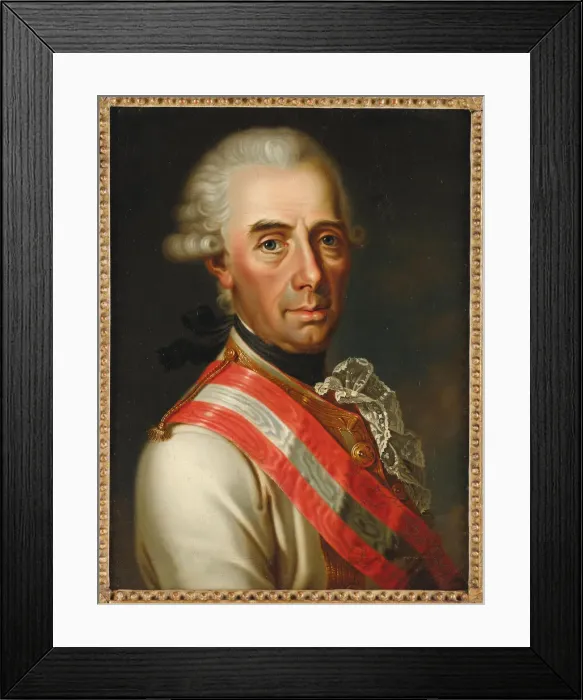 Framed Print : Field Marshal Baron Ernst Gideon von Laudon (1717-1790) Framed Print : Field Marshal Baron Ernst Gideon von Laudon (1717-1790)