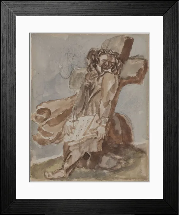 Framed Print : Beethoven. Creator: Bourdelle, Antoine (1861-1929) Framed Print : Beethoven. Creator: Bourdelle, Antoine (1861-1929)