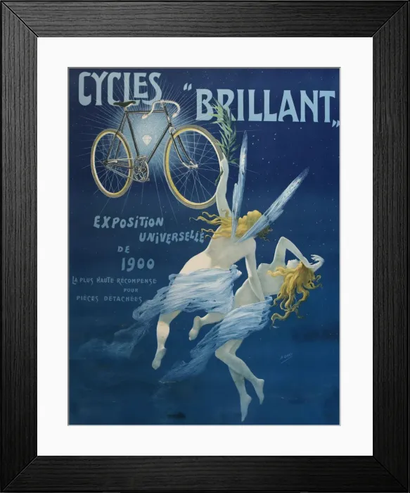 Framed Print : Cycles Brillant - Exposition Universelle de 1900, 1899-1900 Framed Print : Cycles Brillant - Exposition Universelle de 1900, 1899-1900