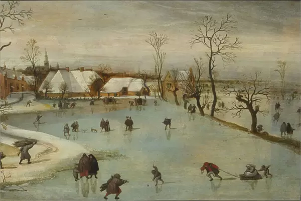 The Four Seasons: Winter, 1577. Creator: Grimmer, Jacob (ca 1525-1590)
