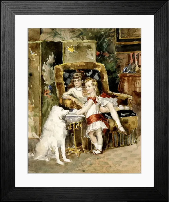 Framed Print : Grand Duke Michael Alexandrovich of Russia (1878-1918) and Grand Duchess... (1875-1960) Framed Print : Grand Duke Michael Alexandrovich of Russia (1878-1918) and Grand Duchess... (1875-1960)