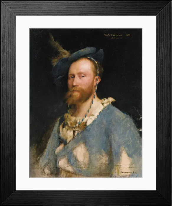 Framed Print : Portrait of the artist Gustave Courtois (1852-1923), 1883 Framed Print : Portrait of the artist Gustave Courtois (1852-1923), 1883