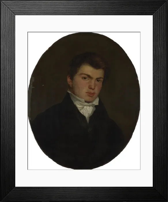 Framed Print : Abel Widmer, c. 1824. Creator: Delacroix, Eugene (1798-1863) Framed Print : Abel Widmer, c. 1824. Creator: Delacroix, Eugene (1798-1863)