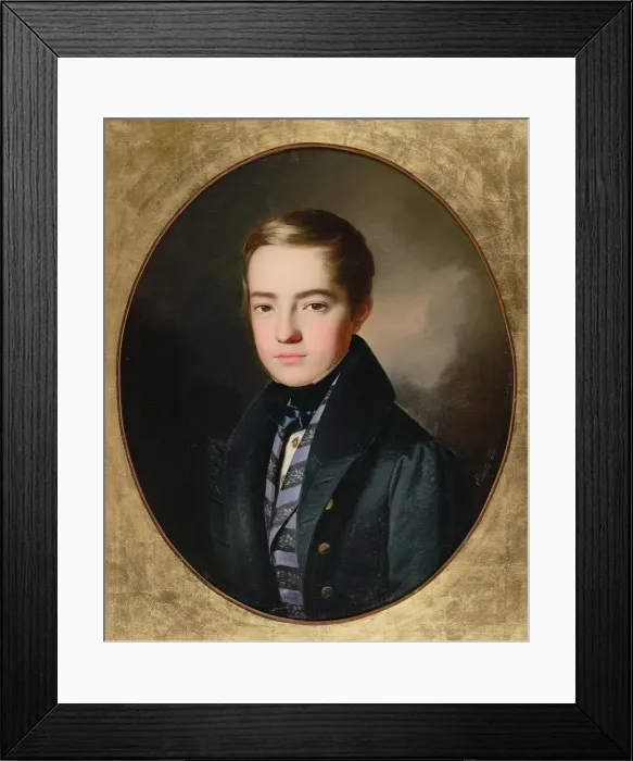 Framed Print : Archduke Stephen Francis Victor (1817-1867), at the age of 15, 1832 Framed Print : Archduke Stephen Francis Victor (1817-1867), at the age of 15, 1832