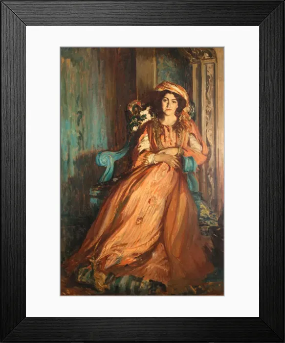 Framed Print : Portrait of Mabel Dodge Luhan (1879-1962) at the Villa Curonia near Florence, 1911 Framed Print : Portrait of Mabel Dodge Luhan (1879-1962) at the Villa Curonia near Florence, 1911