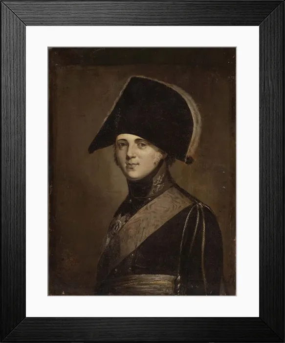 Framed Print : Portrait of Emperor Alexander I (1777-1825), c. 1815. Creator: Boilly Framed Print : Portrait of Emperor Alexander I (1777-1825), c. 1815. Creator: Boilly
