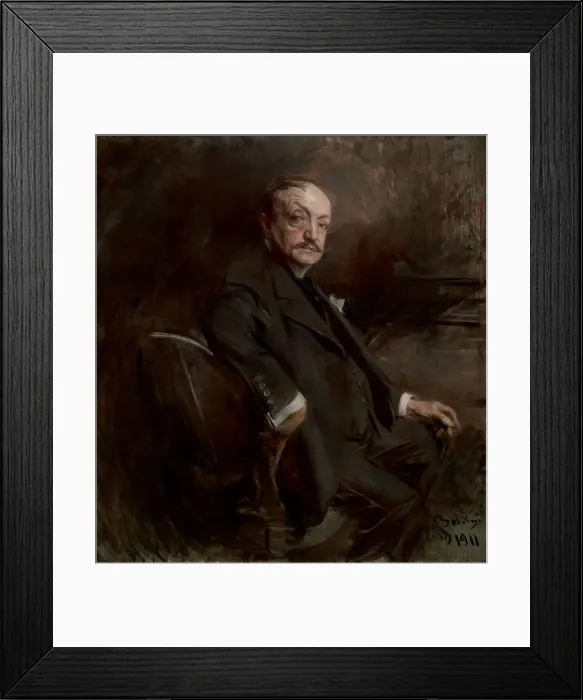 Framed Print : Self-Portrait, 1911. Creator: Boldini, Giovanni (1842-1931) Framed Print : Self-Portrait, 1911. Creator: Boldini, Giovanni (1842-1931)