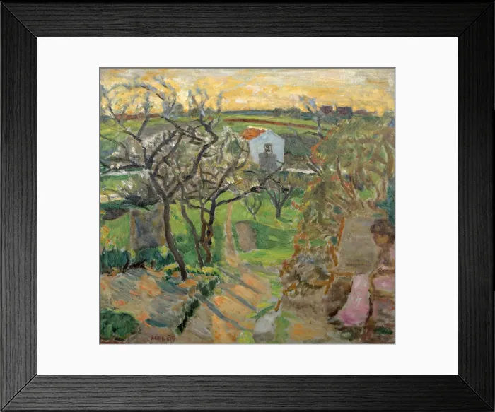 Framed Print : Spring sunset, 1909. Creator: Bonnard, Pierre (1867-1947) Framed Print : Spring sunset, 1909. Creator: Bonnard, Pierre (1867-1947)