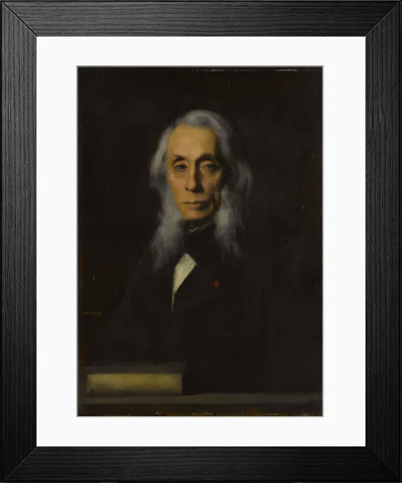 Framed Print : Portrait of Felix Ravaisson-Mollien (1813-1900), 1889 Framed Print : Portrait of Felix Ravaisson-Mollien (1813-1900), 1889