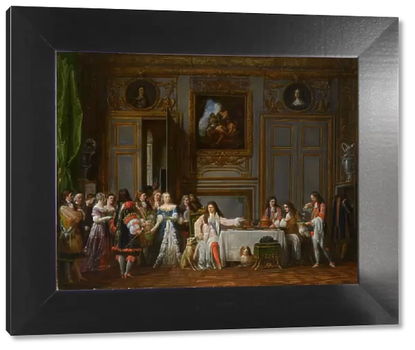 Moliere Honored by Louis XIV, 1824. Creator: Garneray