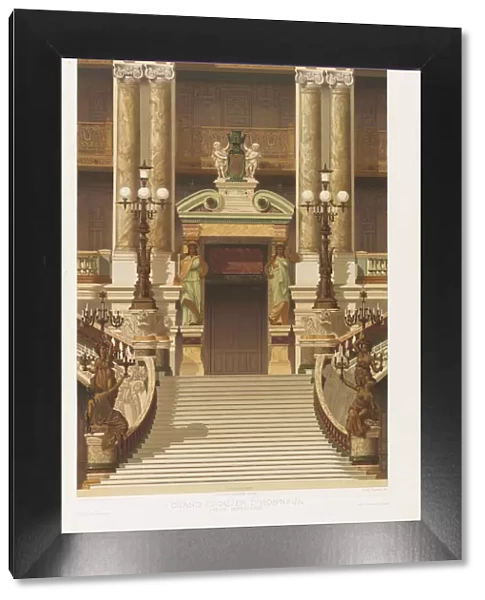 Le nouvel Opera de Paris, 1880. Creator: Garnier, Charles (1825-1898)