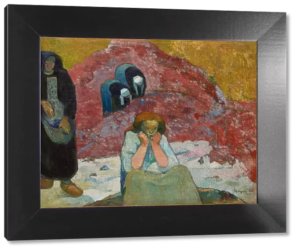 The Wine Harvest, Human Misery, 1888. Creator: Gauguin, Paul Eugé