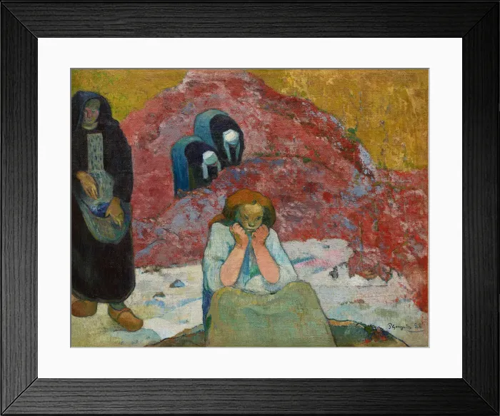 Framed Print : The Wine Harvest, Human Misery, 1888. Creator: Gauguin, Paul Eugé Framed Print : The Wine Harvest, Human Misery, 1888. Creator: Gauguin, Paul Eugé