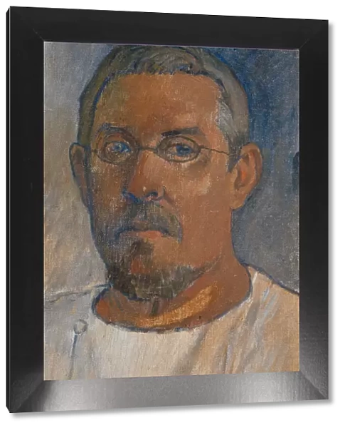 Self-Portrait with glasses, 1903. Creator: Gauguin, Paul Eugene Henri (1848-1903)