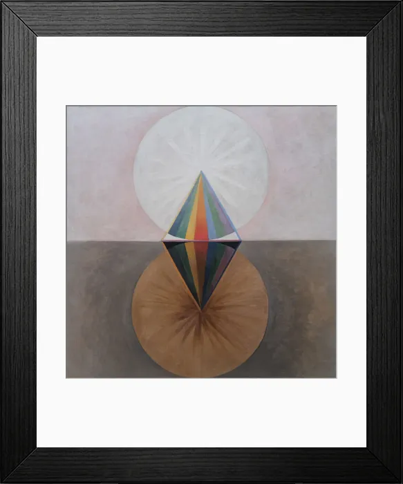 Framed Print : Group IX / SUW, The Swan, No. 12, 1915. Creator: Hilma af Klint (1862-1944) Framed Print : Group IX / SUW, The Swan, No. 12, 1915. Creator: Hilma af Klint (1862-1944)