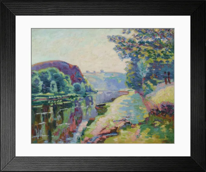 Framed Print : La Roche de L Echo, Crozant, c. 1907. Creator: Guillaumin Framed Print : La Roche de L Echo, Crozant, c. 1907. Creator: Guillaumin
