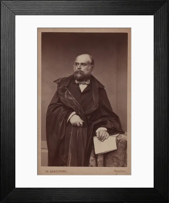 Framed Print : Portrait of pianist and composer Adolph von Henselt (1814-1889), ca 1860 Framed Print : Portrait of pianist and composer Adolph von Henselt (1814-1889), ca 1860