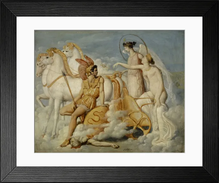 Framed Print : Venus, Injured by Diomedes, Returns to Olympus, ca 1802 Framed Print : Venus, Injured by Diomedes, Returns to Olympus, ca 1802