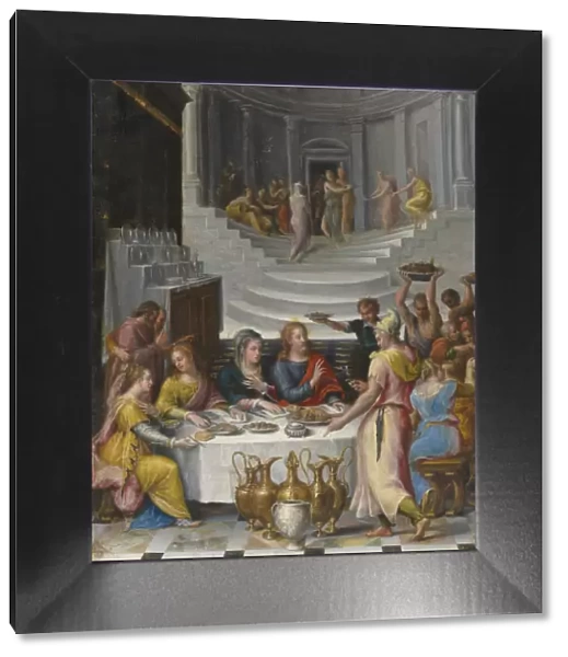 The Wedding Feast at Cana. Creator: Fontana, Lavinia (1552-1614)