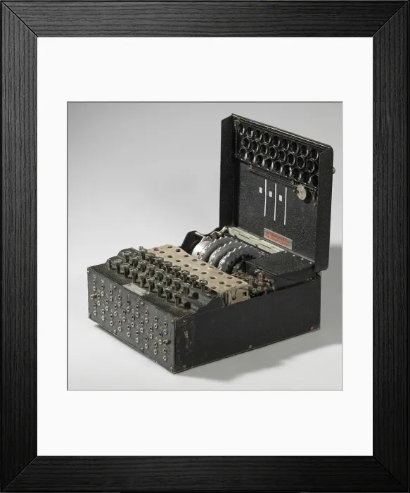 Framed Print : The Military Enigma I Machine, 1941. Creator: Historic Object Framed Print : The Military Enigma I Machine, 1941. Creator: Historic Object