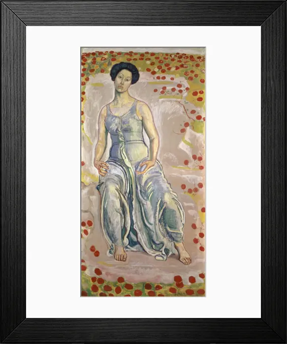 Framed Print : Sacred Hour, 1910. Creator: Hodler, Ferdinand (1853-1918) Framed Print : Sacred Hour, 1910. Creator: Hodler, Ferdinand (1853-1918)