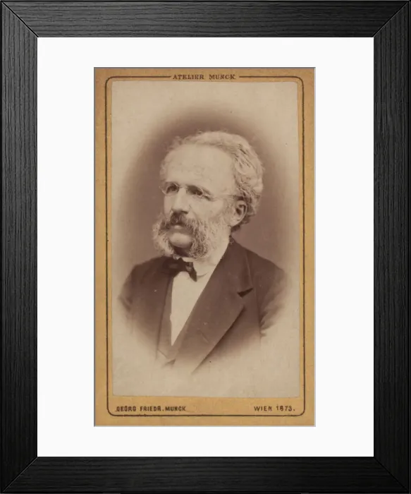 Framed Print : Portrait of the Composer August Wilhelm Ambros (1816-1876), 1773 Framed Print : Portrait of the Composer August Wilhelm Ambros (1816-1876), 1773