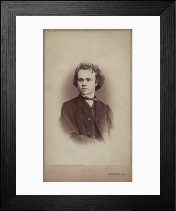 Framed Print : Portrait of the composer Anton Rubinstein (1829-1894). Creator Framed Print : Portrait of the composer Anton Rubinstein (1829-1894). Creator