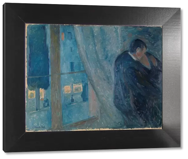 The Kiss, 1892. Creator: Munch, Edvard (1863-1944)