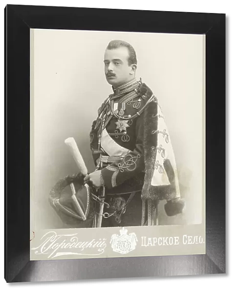 Grand Duke Boris Vladimirovich of Russia (1877-1943), c. 1900. Creator: Photo studio L
