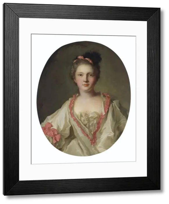Framed Print : Portrait of Marie-Therese Geoffrin (1715-1791) Framed Print : Portrait of Marie-Therese Geoffrin (1715-1791)