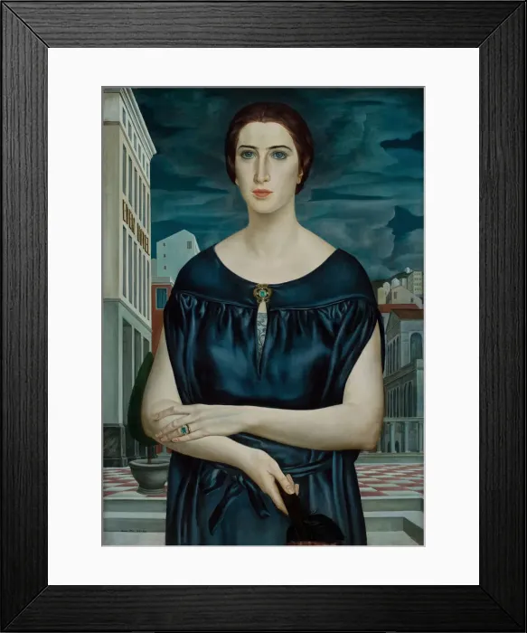 Framed Print : La giovane sposa (The Young Bride), 1922-1924. Creator: Oppi, Ubaldo (1889-1942) Framed Print : La giovane sposa (The Young Bride), 1922-1924. Creator: Oppi, Ubaldo (1889-1942)