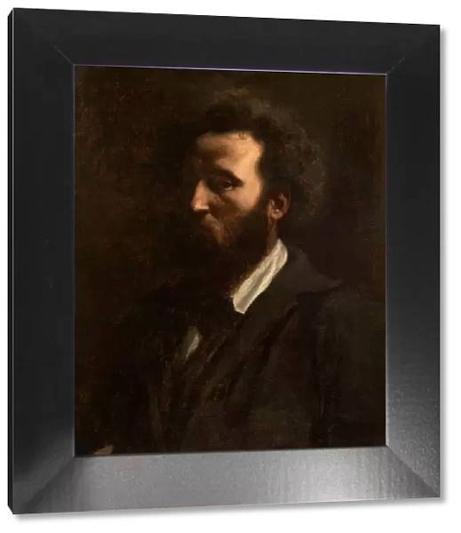 Self-Portrait, 1857. Creator: Puvis de Chavannes, Pierre Cecil (1824-1898)