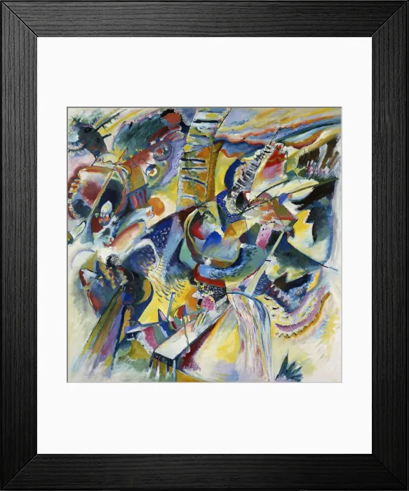 Framed Print : Improvisation Klamm, 1914. Creator: Kandinsky, Wassily Vasilyevich (1866-1944) Framed Print : Improvisation Klamm, 1914. Creator: Kandinsky, Wassily Vasilyevich (1866-1944)