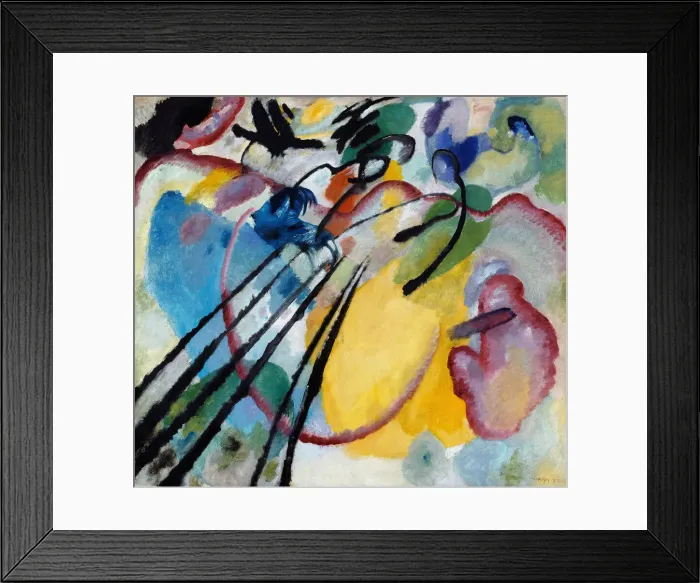 Framed Print : Improvisation 26 (Rowing), 1912. Creator: Kandinsky, Wassily Vasilyevich (1866-1944) Framed Print : Improvisation 26 (Rowing), 1912. Creator: Kandinsky, Wassily Vasilyevich (1866-1944)