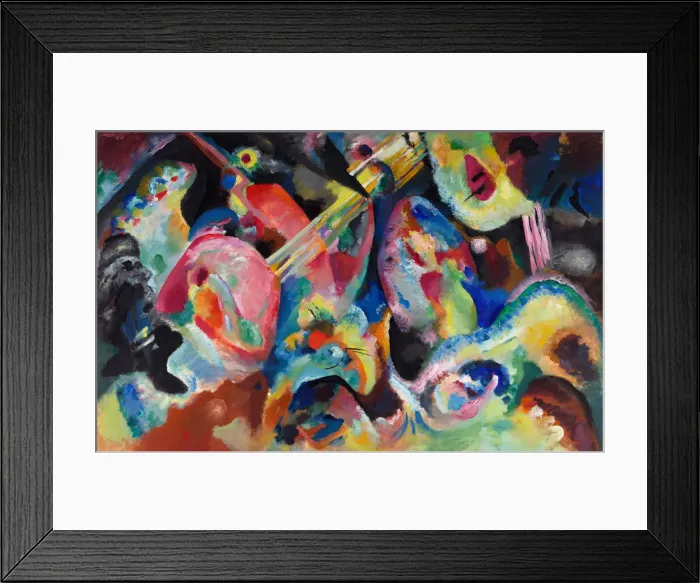 Framed Print : Improvisation. Deluge, 1913. Creator: Kandinsky, Wassily Vasilyevich (1866-1944) Framed Print : Improvisation. Deluge, 1913. Creator: Kandinsky, Wassily Vasilyevich (1866-1944)