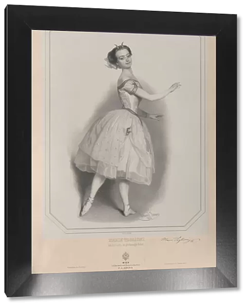 Portrait of the ballerina Marie Taglioni (1804-1884) as Satanella, 1853